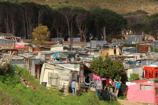 Ausschnitt eines der besagten Townships...Stimmt nachdenklich