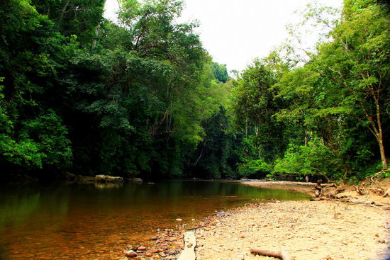 Badestelle Lubok Simpon