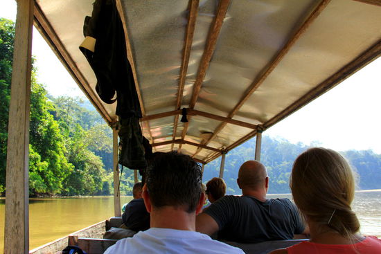 Das Boot kann auch als Wäscheleine benutzt werden