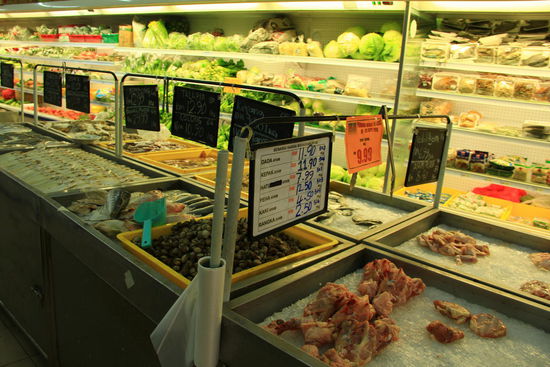 Das Gemüse direkt hintendran ist definitiv angenehmer zu betrachten