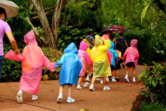 Auch für Kindergärten ein beliebtes Ausflugsziel, denn dies war lange nicht die einzige Gruppe