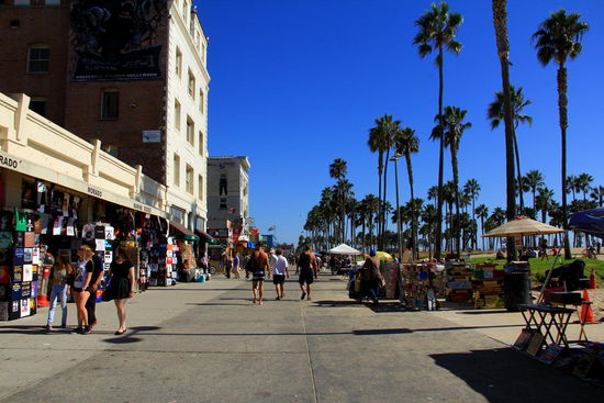 Angekommen in Venice Beach