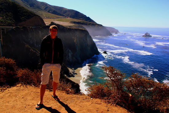 Auf dem Weg in den Norden immer schön dem Meer entlang