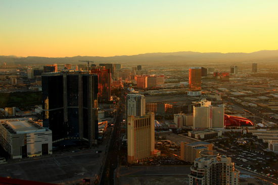 Blick vom Stratosphere Tower