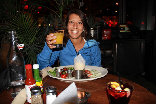 Mmmh, wie oft hier an der Westküste essen wir mexikanisch  (wenns kein Burger ist  )