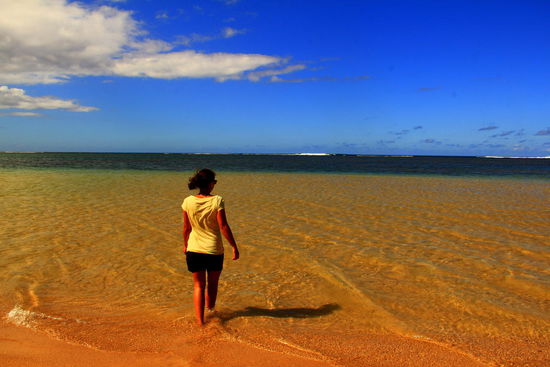 Der Anini (Amini wäre doch viel schöner!) Beach im Norden