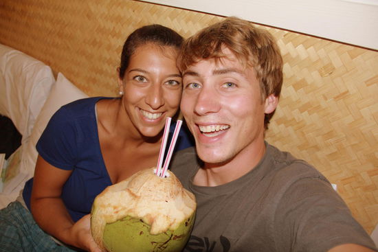 Mmh, Kokosmilch...Und wenn sie selbst "gepflückt &amp; geknackt" ist, schmeckt sie noch gleich viel besser 