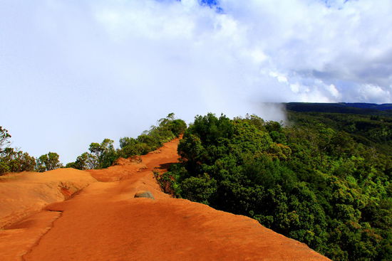 Und nach etwa 10min. schon nix mehr Kalalau Valley (wäre auf der linken Seite)!