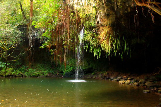 1. Stop on the road to Hana bei Regen