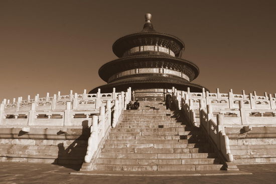 Im nördlichen Teil befindet sich das wichtigste Gebäude des Tempelbezirks, die "Halle der Ernteopfer", auch "Halle des Erntegebets" genannt.