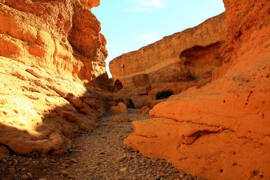 Heute ist Wandertag...Nach dem Sossusvlei gehts noch ein Stückchen durch den Sesriem Canyon