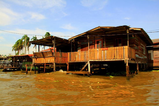 Uuuh, wenn`s da mal Hochwasser gibt!?