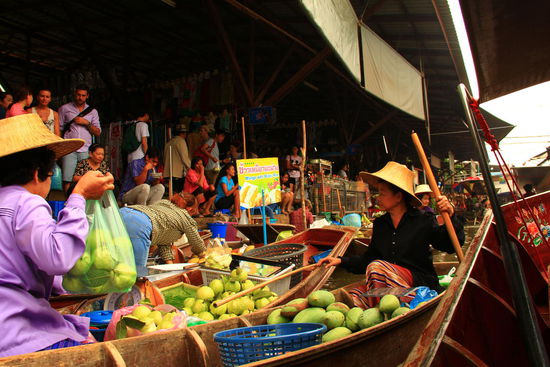 Schrecklicher Ausflug auf den Floating Market
