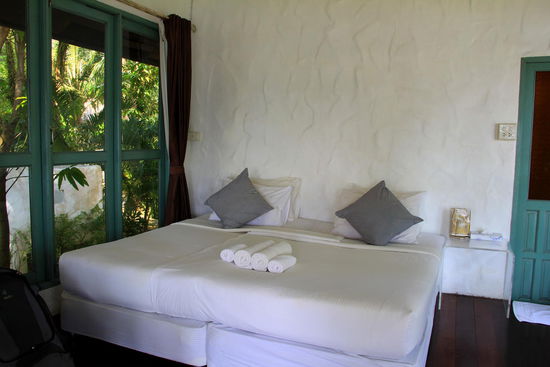 Unser Zimmer...Besonders ich stellte mich anscheinend bereits auf den Winter zu Hause ein - jeden Morgen konnte ich kaum aufstehen, so müde war ich vom Schlafen und Nichts tun 