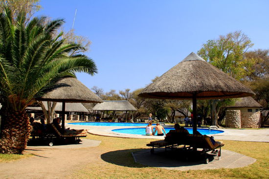 Bevor`s auf Safari geht noch ein bisschen ausruhen