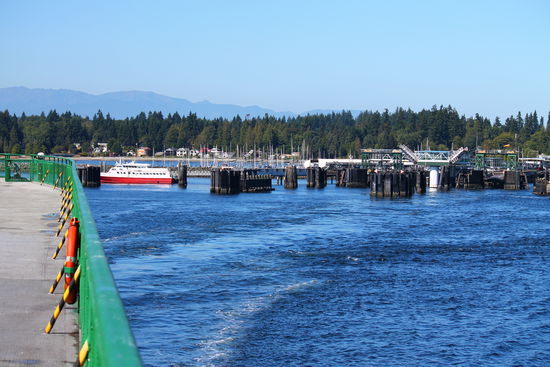 Wir verlassen die Olympic Halbinsel