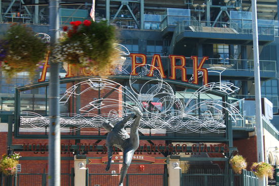 Das Baseballstadion AT&amp;T Park