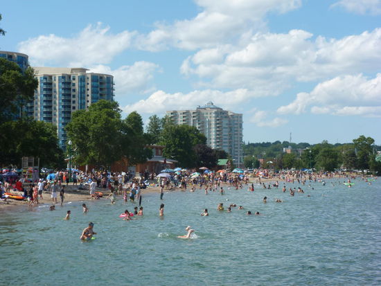 Barrie, das Badeparadies