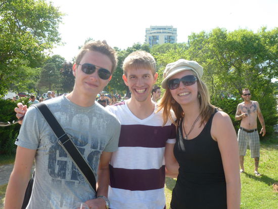 Patrick, Timo und ich 