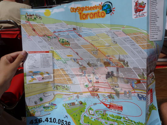 Mit dem Sightseeing Bus durch Toronto