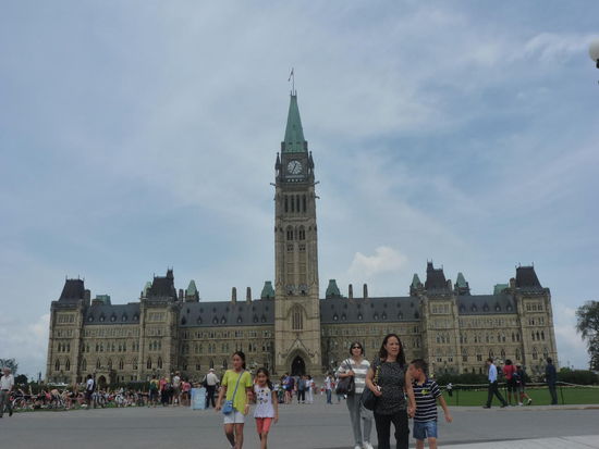 Das Parlament in Ottawa