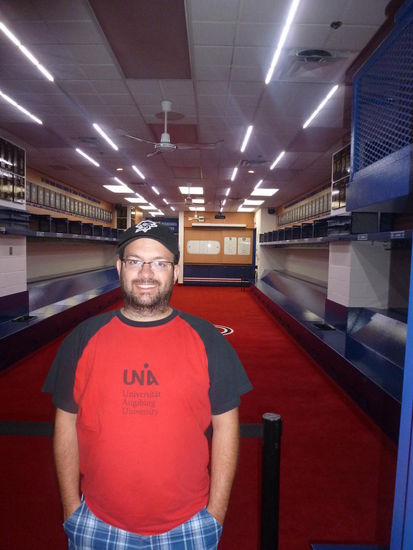 Der Locker Room der Canadians.