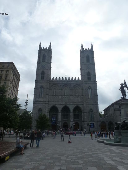 Notre Damme in Montréal