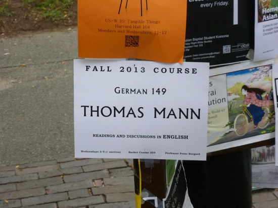 Den kennt man sogar im fernen Harvard!