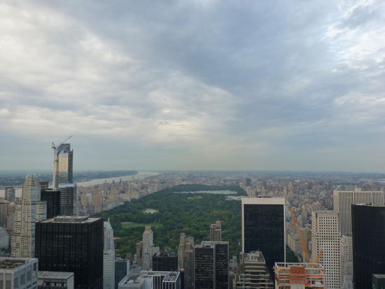 Central Park, vom Rockefeller Center