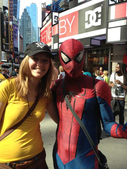Ich und Spider Man