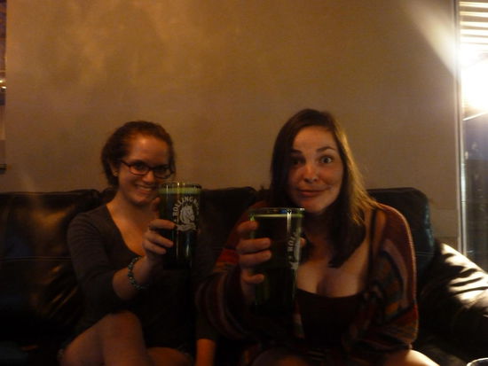 Immer schön Blickkontakt halten, Sarah! Prrrrost!