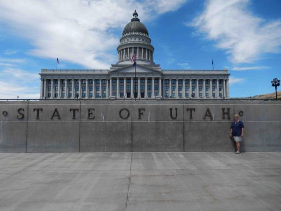 Das Capitol des Staates Utah