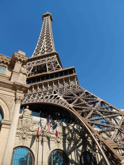 Der Eiffelturm am Strip in Las Vegas (Hotel Paris)