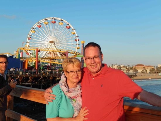 Wir können es mal wieder nicht fassen: WIR SIND IN SANTA MONICA 