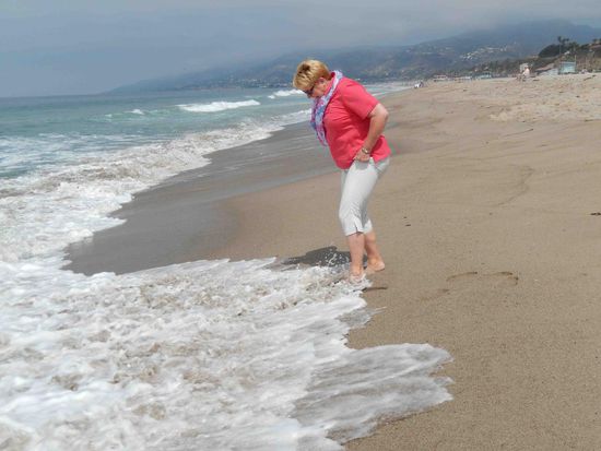 Das Wasser kam heftiger als gedacht......