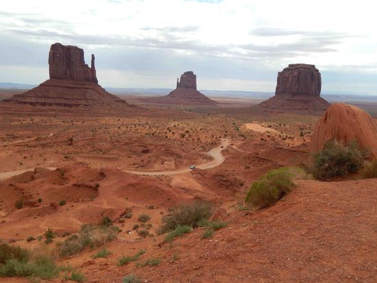 Fabian meinte, dass dies Bild aussehe wie aus der Zigarettenreklame - genauso haben wir es auch empfunden. Wir wissen nun, wo die Western gedreht wurden.
