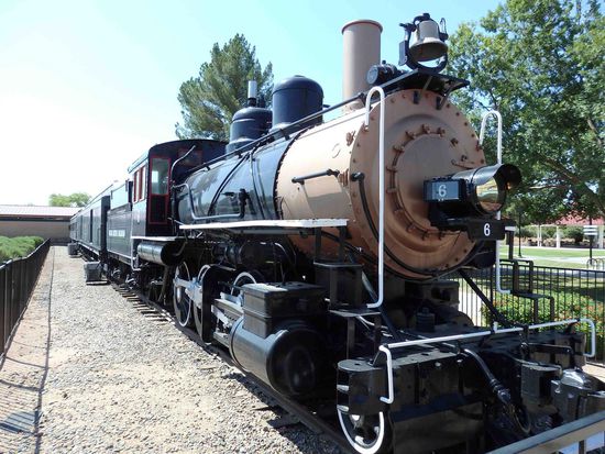 Leider konnte man nicht näher heran, aber sie war auch so schon imposant