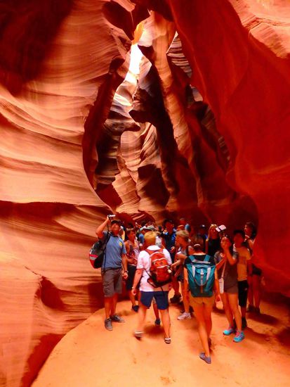 Und so zogen wir dann in den Canyon