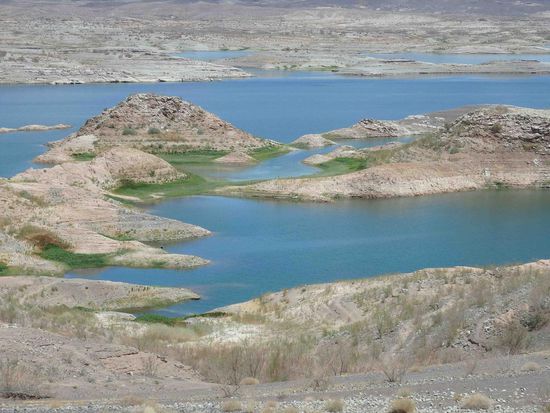 Wassermangel am Lake Mead