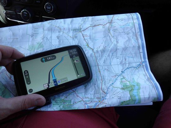 Dank Navi und Navigator mit Karte ging nichts schief und wir landeten im richtigen Hotel