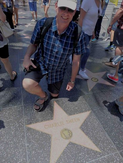 Als eingefleischter "Two and a half Men" Zuschauer war dieses Foto einfach ein Muss  