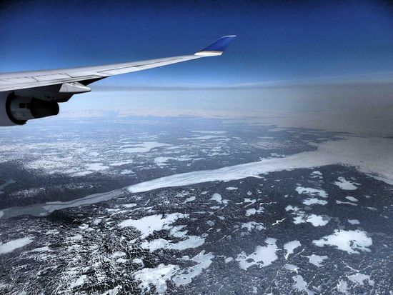 Über Grönlands Gletscher