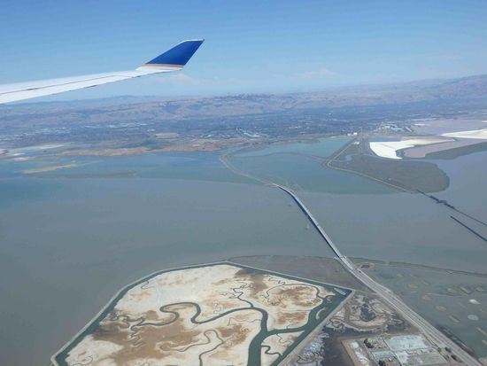 Die Bucht von San Francisco (bzw. ein Vorort)