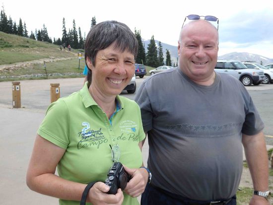 Schnell noch ein Foto und dann zurück ins warme Auto 