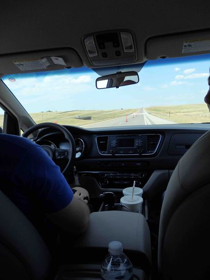 Uli war heute überwiegend unser Fahrer