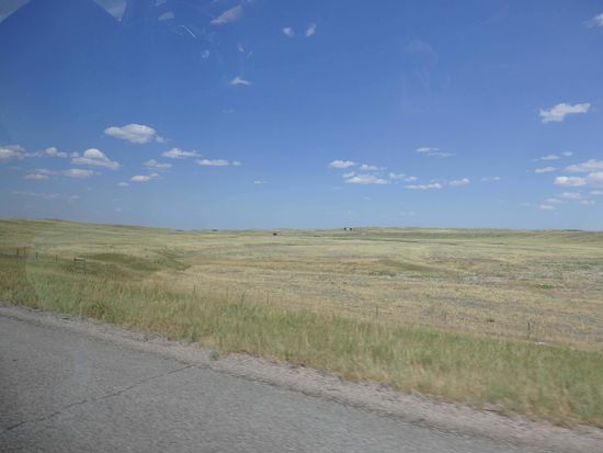 Diesen Anblick hatten wir über mehrere Stunden - endlose Weite und Einsamkeit