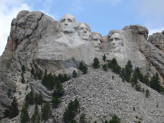 Washington - Jefferson - Roosevelt - Lincoln