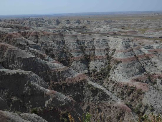 Besonders interessant war die Farbigkeit der Gesteinsschichten