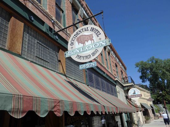 Das Historic Occidental Hotel in Buffalo: Hier übernachteten bereits Buffalo Bill Cody, Herbert Hoover und Ernest Hemingway. Wenn wir das gewusst hätten ... 