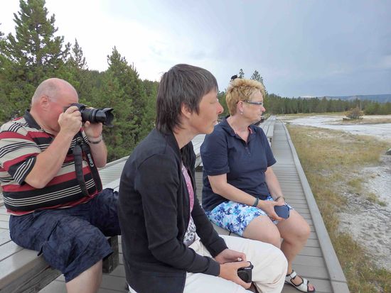 Wir sind bereit - nur leider der Geysir nicht